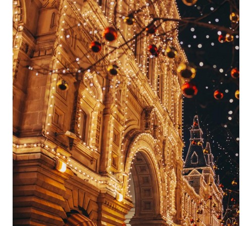 Гирлянда "Белт-лайт",  CL50-13   20 E27, шаг 50cm белый, 13м (3м сетевой шнур) IP65  29886  FERON