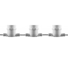 Гирлянда "Белт-лайт",  CL50-13   20 E27, шаг 50cm белый, 13м (3м сетевой шнур) IP65  29886  FERON