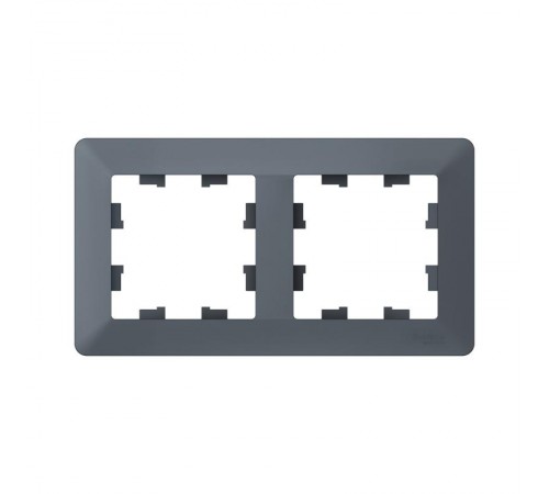 AtlasDesign Air Рамка 2-ая, Грифель / Дымчатый Черный  ATN220702  SE