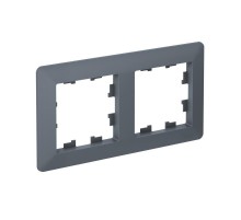 AtlasDesign Air Рамка 2-ая, Грифель / Дымчатый Черный  ATN220702  SE