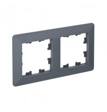 AtlasDesign Air Рамка 2-ая, Грифель / Дымчатый Черный  ATN220702  SE