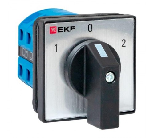 Переключатель кулачковый ПК-1-42 25А 2P "1-0-2" IP65  pk-1-42-25-65  EKF