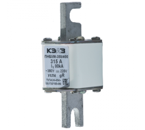 Предохранитель ПНБ5М-380/400-40А-УХЛ4-АЭС 110824  КЭАЗ