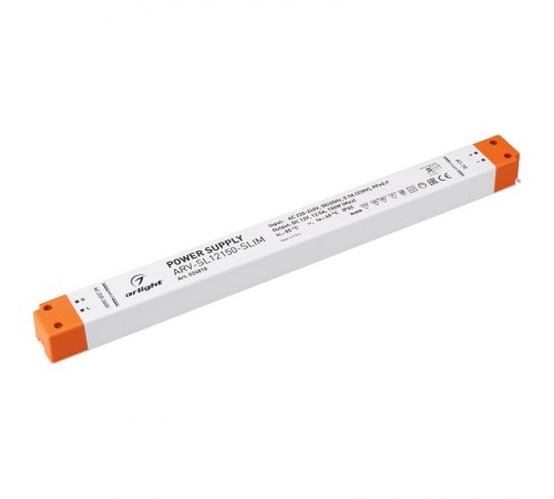 Блок питания ARV-SL12150-SLIM (12V, 12.5A, 150W, PFC)  026818  Arlight