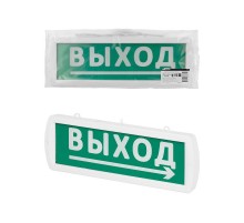 Оповещатель охранно-пожарный световой Топаз-24-Д "Направление к выходу" 24 В, IP52  SQ0349-0408  TDM