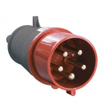 Вилка 025 3Р+РЕ+N 32А 380В IP44  PSR02-032-5  IEK