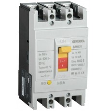 Выключатель автоматический ВА66-31 3Р 80А 18кА  SAV10-3-0080-G  GENERICA