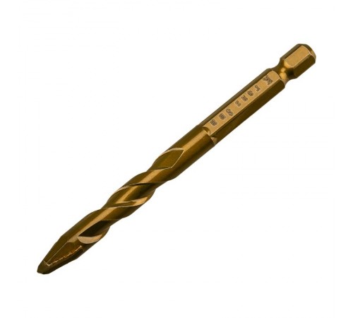 Сверло по стеклу и керамике, сухое сверление, 8мм, шестигранный хвостовик  KR-91-0768  Kranz