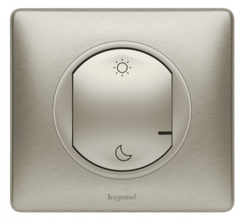 Выключатель Умный беспроводной сценарный Celiane "День/Ночь" рамка титан; титан Netatmo  064885  Legrand