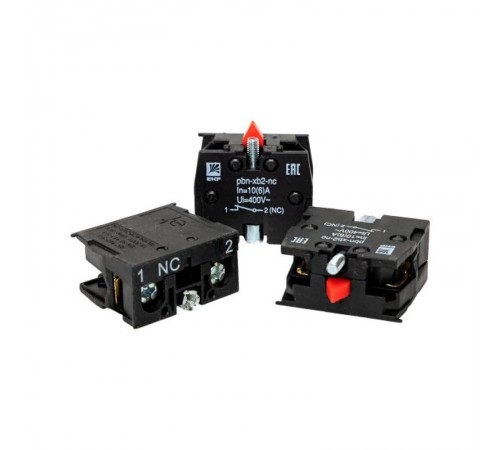 Дополнительный контакт XB-2 NC красный EKF PROxima  pbn-xb-2-nc  EKF