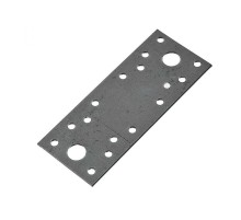 Пластина крепежная 190х40х2, оцинкованная - накл.  128097  Tech-KREP