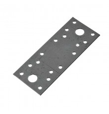 Пластина крепежная 100х35х2, оцинкованная - накл.  124440  Tech-KREP