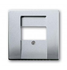 Плата центральная (накладка) для механизмов UAE/TAE, для 0247 и 0248, серия solo/future, цвет серебр.-алюм.  1710-0-3659   2CKA001710A3659  ABB