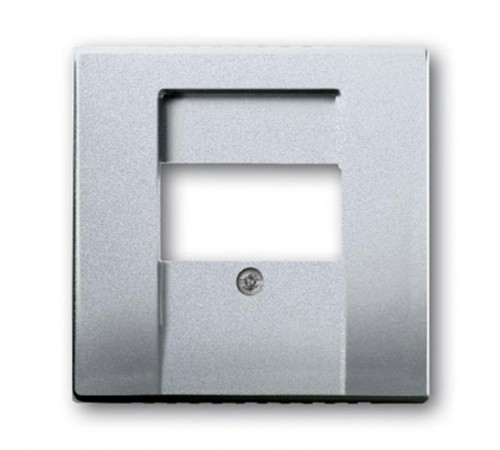 Плата центральная (накладка) для механизмов UAE/TAE, для 0247 и 0248, серия solo/future, цвет серебр.-алюм.  1710-0-3659   2CKA001710A3659  ABB