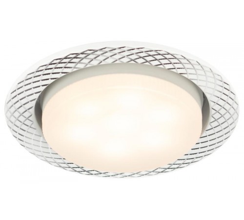 Светильник встраиваемый точечный под лампу GX53 KL 76 AL/WH /1 Gx53,220V, 13W, белый (50/1000)  Б0048962  ЭРА