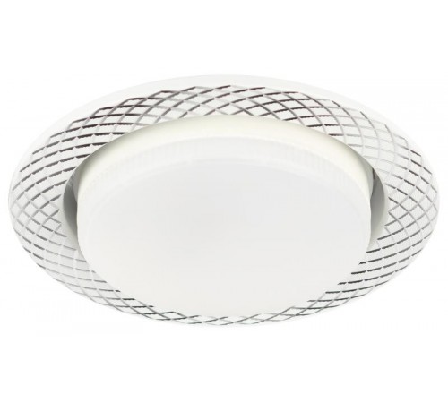 Светильник встраиваемый  под лампу GX53  KL 76 AL/WH/1 SET 5 точечный белый набор 5шт  Б0070934  ЭРА