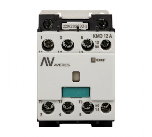Контактор КМЭ 12А 1NC 230В АС EKF AVERES  ctr-s-12-01-230-av  EKF