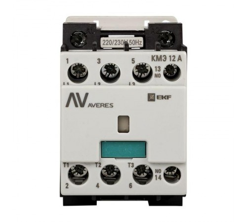 Контактор КМЭ 12А 1NC 230В АС EKF AVERES  ctr-s-12-01-230-av  EKF