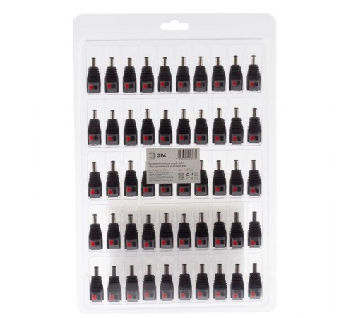 Разъем   R-DC03 штекер DC питания 2. 1х5. 5 с быстрозажимной колодкой  Б0048310  ЭРА