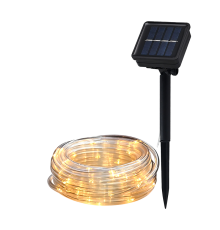 Светильник садовый на солнечной батарее  SLR-G06-100Y дюралайт, желтый, 100 LED  .5060104  ФАZА