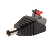 Разъем   R-DC03 штекер DC питания 2. 1х5. 5 с быстрозажимной колодкой  Б0048310  ЭРА