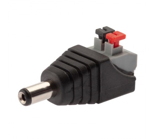 Разъем   R-DC03 штекер DC питания 2. 1х5. 5 с быстрозажимной колодкой  Б0048310  ЭРА