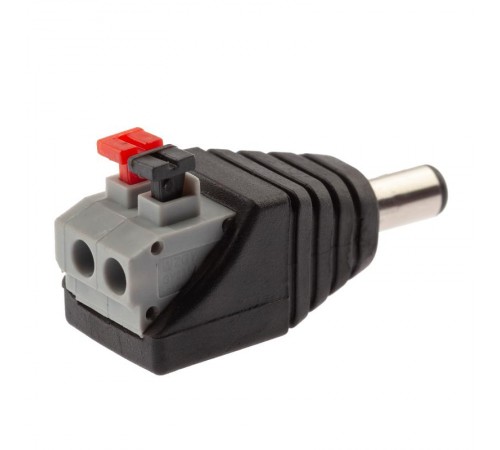 Разъем   R-DC03 штекер DC питания 2. 1х5. 5 с быстрозажимной колодкой  Б0048310  ЭРА