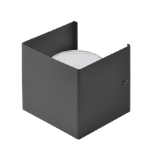 Светильник накладной односторонний GX53S-WALL 1MG под лампу GX53 230B матовый серый  4690612024431  IN HOME