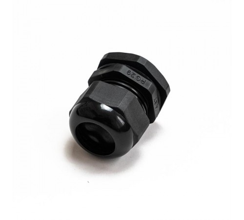 Кабельный ввод (сальник) PG 29 (IP68) d отверстия 18-25 мм черный (10 шт/уп) Промрукав