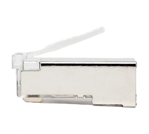 Коннектор RJ-45 TERACOM экранированный 8P8C Cat.5E универсальный (упак.20шт)  TRC-PLUG-5EFTP-20  EKF