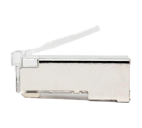 Коннектор RJ-45 TERACOM экранированный 8P8C Cat.5E универсальный (упак.20шт)  TRC-PLUG-5EFTP-20  EKF