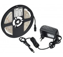 Комплект светодиодной ленты DIY (2835W60-4,8-IP65-12В 5м + др. + выкл.)  LSR1-2-060-65-1-05-S1  IEK