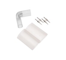 L - коннектор для одностороннего Гибкого Неона 8х16мм (цена за 1 шт.)  134-061  NEON-NIGHT