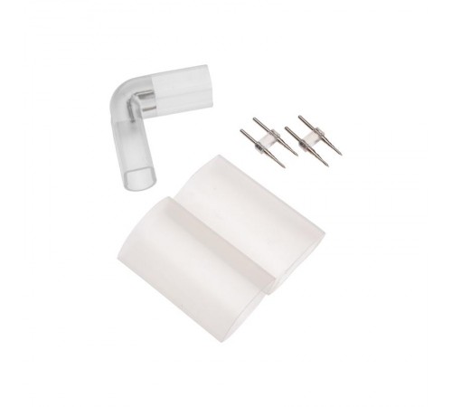 L - коннектор для одностороннего Гибкого Неона 8х16мм (цена за 1 шт.)  134-061  NEON-NIGHT