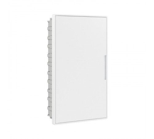 Щиток 36 мод встр. для полых стен слабот. FRAME, бел., с бел. дв., с монт. платой, в компл. с 2 роз. (45005) и 2 кор. PDD (10033)  F36B5WW  DKC