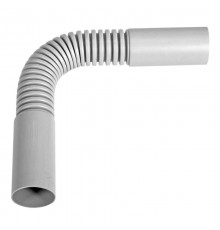 Поворот гибкий гофрированный д25 (20шт/240шт уп/кор)  PR.07625  Промрукав