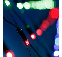 Светодиодная гирлянда ARD-NETLIGHT-CLASSIC-2500x2500-BLACK-432LED RGB (230V, 26W)  024693  Arlight