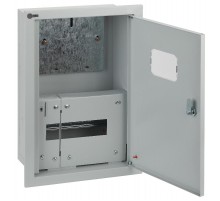 Щит  учетно-распределительный встраиваемый металлический ЩУРв 3/12зо-1 76 УХЛ3 IP31 (550х320х165мм)  Б0028767  NO-130-01 ЭРА