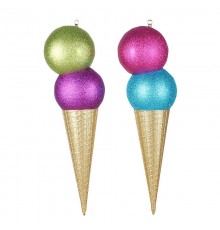 Елочная фигура "Мороженное" 80 см, цвет мульти  502-249  NEON-NIGHT