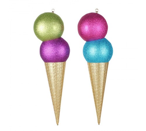 Елочная фигура "Мороженное" 80 см, цвет мульти  502-249  NEON-NIGHT