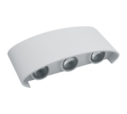 Светильник светодиодный архитектурный уличный DH101, 6*1W, 450Lm, 4000K, белый  06311  Feron