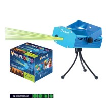 Светильник лазерный проектор, 4 типа проекции, микрофон, с регулировкой UDL-Q350 4P/G BLUE  UL-00001184  Volpe