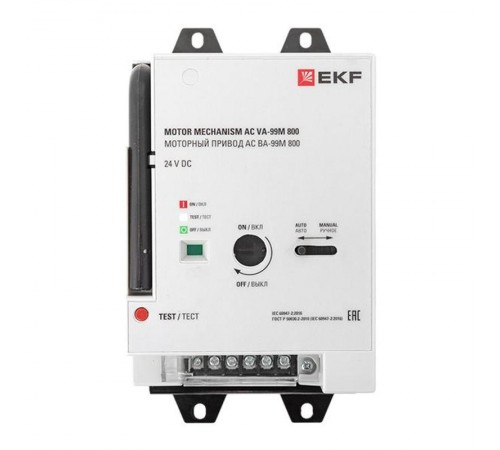 Моторный привод CD2 24В DC ВА-99M 800  mccb99m-800-cd2-24dc  EKF