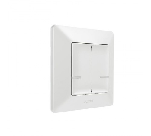 Выключатель Умный беспроводной 2-кл. Valena Life бел. Netatmo  752187  Legrand