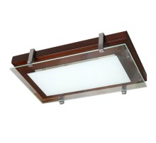 Светильник "Полесье" 280х160 НББ 06-40 М40 белый /корпус венге /держатель хром  1005205883  Элетех