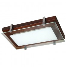 Светильник "Полесье" 280х160 НББ 06-40 М40 белый /корпус венге /держатель хром  1005205883  Элетех