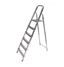 Стремянка металлическая 6 ступенек, усиленный профиль  12-5056  REXANT