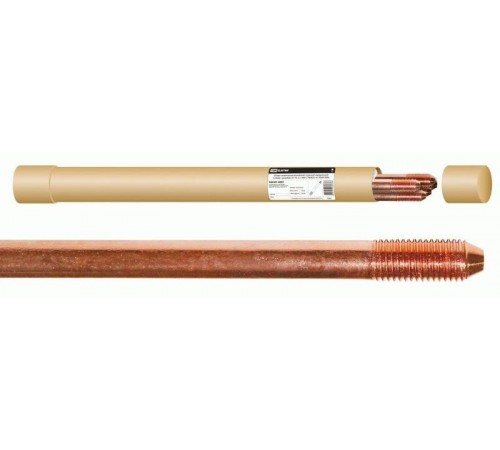 Штырь заземления резьбовой  СТАМ25.14.1500Р упак. 6 шт.   SQ2401-0025  TDM