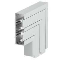 Плоский угол нерегулируемый для кабельного короба Rapid 45-2 (алюминий) (GA-FS53165EL)  6112633  OBO Bettermann