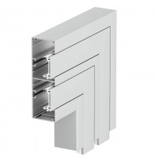 Плоский угол нерегулируемый для кабельного короба Rapid 45-2 (алюминий) (GA-FS53165EL)  6112633  OBO Bettermann